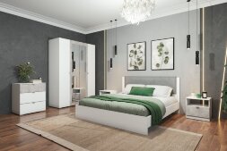 Шкаф четырехстворчатый Акцент №24