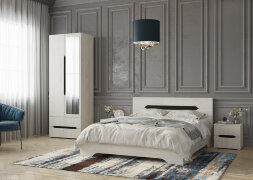 Модульная спальня Вега 4, Крафт белый    