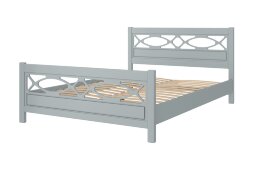 Кровать из массива Лоренса, антрацит