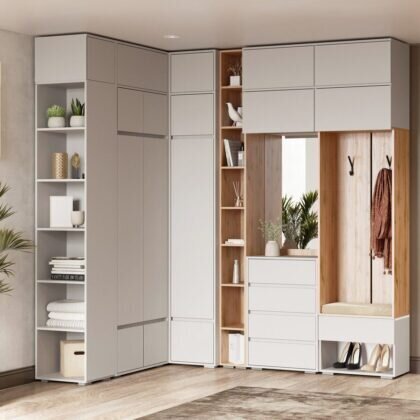 Антресоль №6 Прага, Белый 